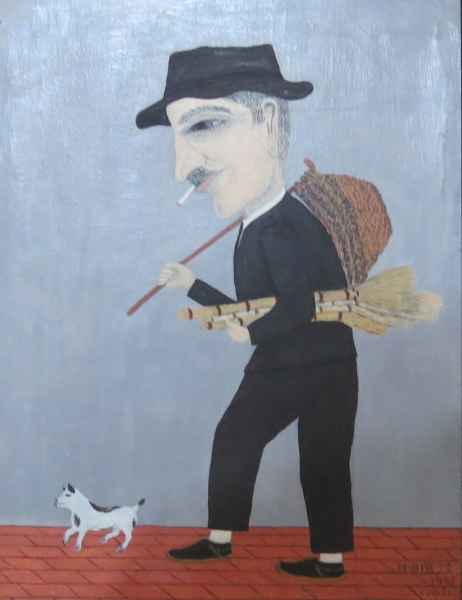 Michal Bíreš, Čovek sa psom